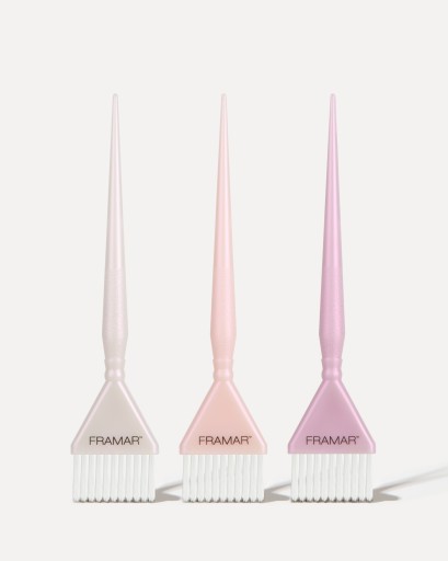 GLAZED DONUT PĘDZLI DO FARBOWANIA WŁOSÓW FRAMAR TRIPLE THREAT BRUSH SET