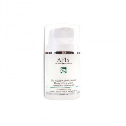 Apis mix kwasów 40 %, fitowy + pirogron. + mlekowy + ferul.50 ml