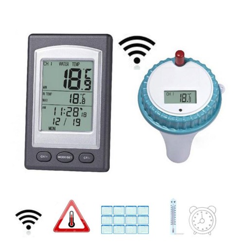 Termometr basenowy WD1228A Bezprzewodowy cyfrowy