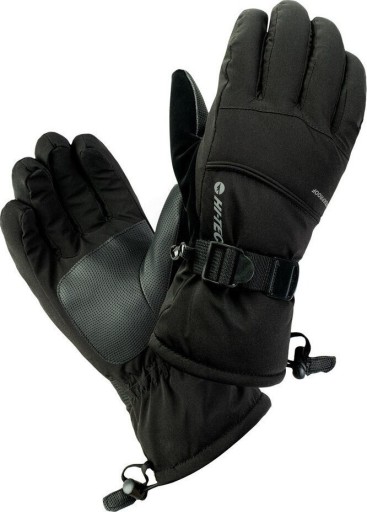 MĘSKIE RĘKAWICE ZIMOWE NARCIARSKIE RĘKAWICZKI SNOWBOARDOWE HI-TEC KATAN S/M
