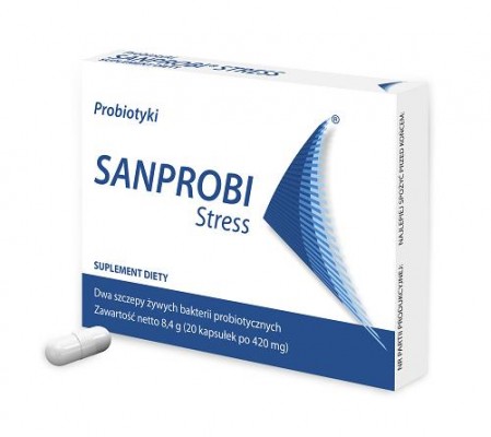 SANPROBI STRESS probiotyk 20 kapsułek