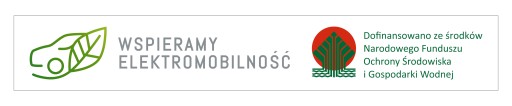 Naklejka PRZEŹROCZYSTA Program Mój Elektryk auto