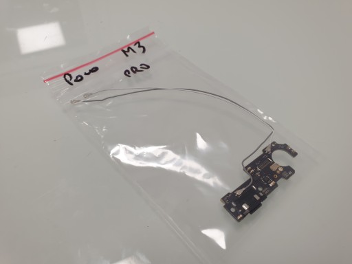 Oryginal Płytka USB Złącze antena Poco M3 Pro