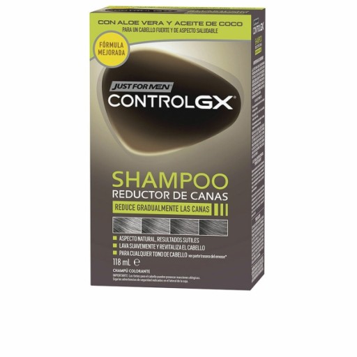 Szampon Just For Men Control GX (118 ml włosy siwe