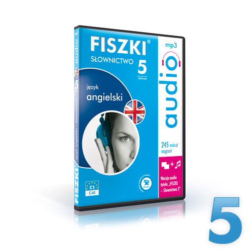 Fiszki Audio JĘZYK ANGIELSKI Słownictwo 5 CZTERY GŁOWY