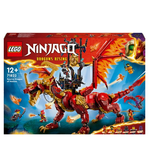 LEGO NINJAGO Smoczyca źródła ruchu 71822