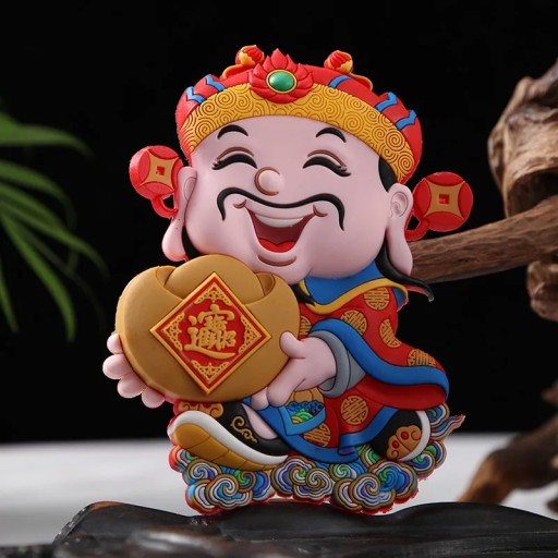 Peking Opera Masks Creative Three-Dimensional Characters Refrigerator Stick