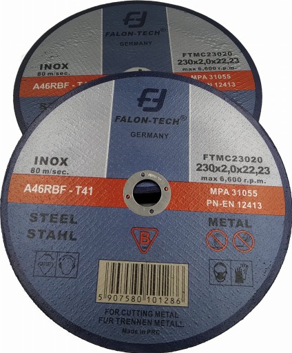 TARCZA DO CIĘCIA METALU inox 230 x 2,0 25 szt. F-T