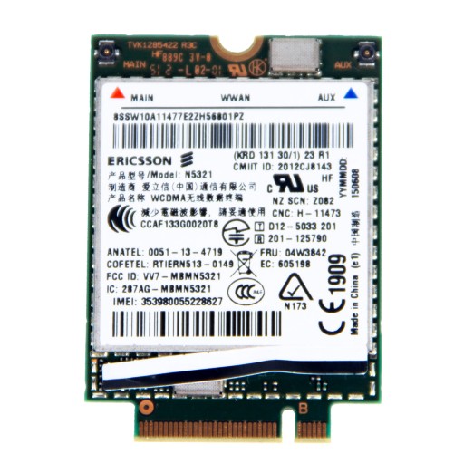 Modem GSM Lenovo ThinkPad X1 Carbon 2 3 2014 2015