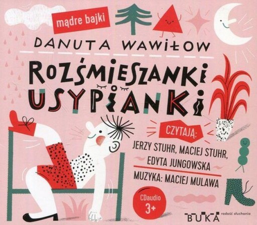 CD MP3 ROZŚMIESZANKI USYPIANKI, DANUTA WAWIŁOW