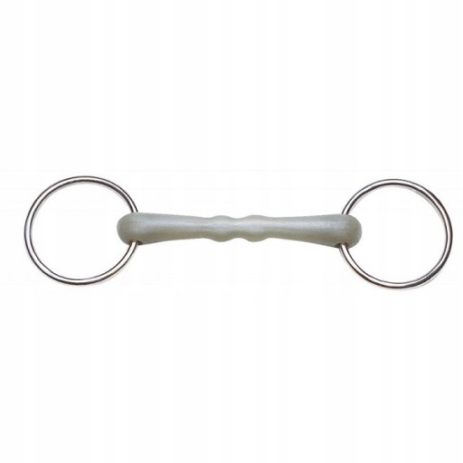 Wędzidło Feeling Flexi proste elastyczne r.13,5cm