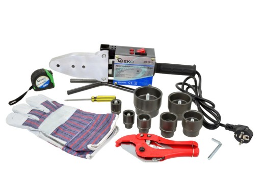 ZGRZEWARKA DO RUR 1500W 7 MATRYC 16-63mm