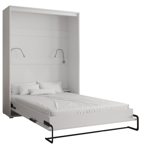 Półkotapczan pionowy Łóżko w szafie 140 cm HOME