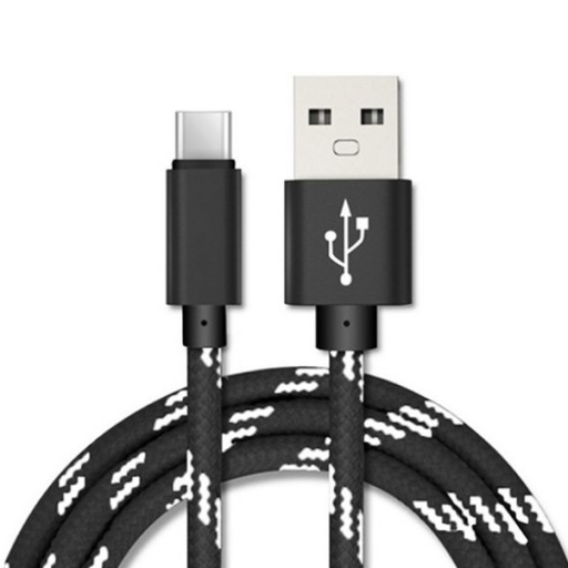 Nylonowy kabel 3 M typ c USB