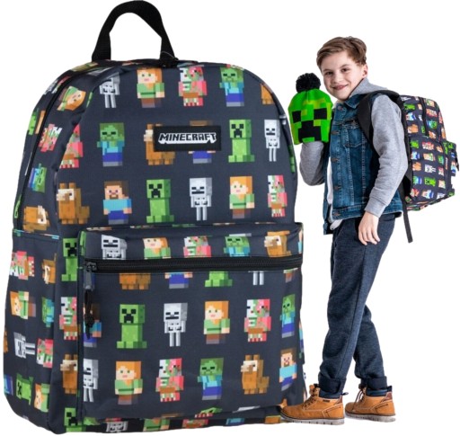 PLECAK ASTRA MINECRAFT MULTI CHARACTER ORYGINAŁ