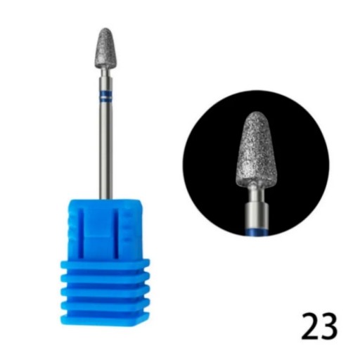 Diamond Nail Drill Bit Cuticle Clean Milling Cutter Nails for Electric