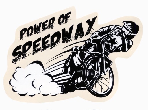 Naklejka Power of speedway wzór 2 (pod szybę)