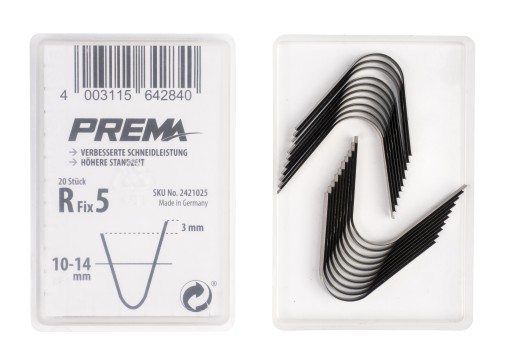 Nożyki do nacinarki R5, 10-14mm Prema Cutter 20szt