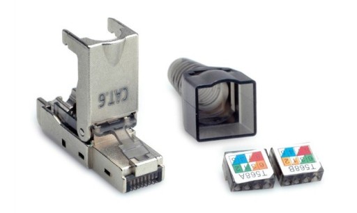 Value Beznarzędziowe złącze RJ45 Kat.6, STP