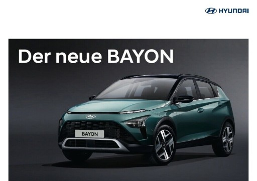 Hyundai Bayon prospekt 2021