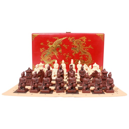 Terracotta International Chess Set Deluxe