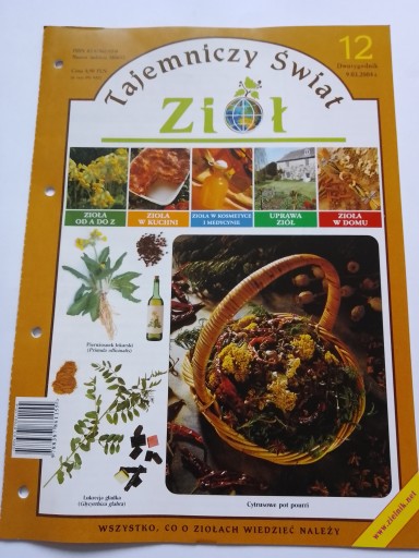 Tajemniczy Świat Ziół magazyn nr 12 Pierwiosnek