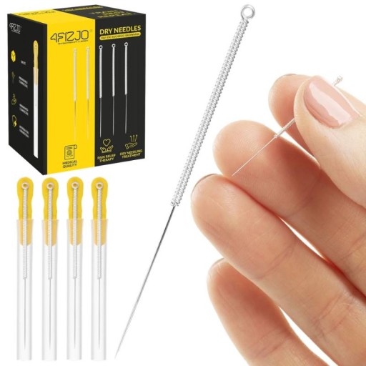 IGŁY Z PROWADNICĄ do akupunktury do suchego igłowania 4FIZJO x100 0,3x40mm