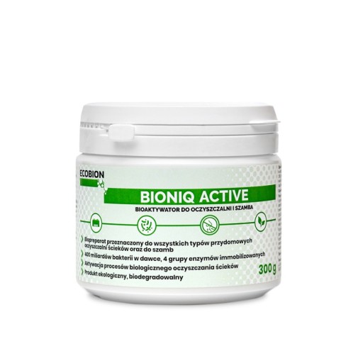 BioniQ Active Skuteczny Aktywator Biologiczny do Oczyszczalni Szamb starter
