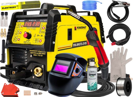 SPAWARKA POWERMAT SPAWANIE NO GAS BEZ GAZU 200A