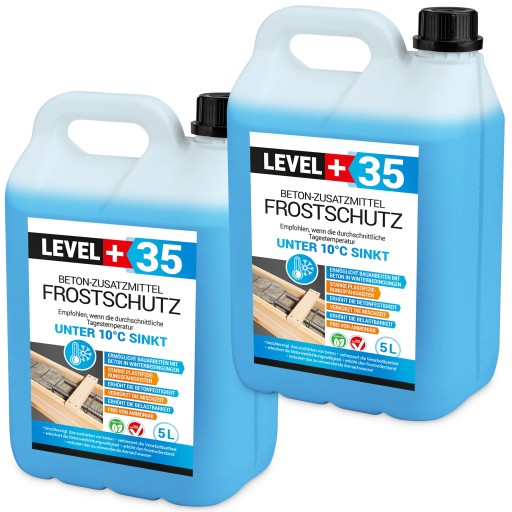 Plastyfikator do Betonu 10L Zimowy -8°C Level+35
