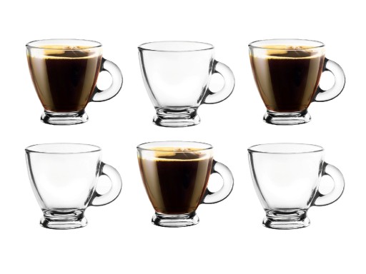 KPL 6szt FILIŻANKA ROMA DO KAWY ESPRESSO 85ml