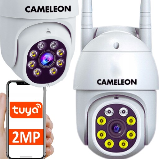 KAMERA ZEWNĘTRZNA OBROTOWA WIFI IP ZOOM MONITORING