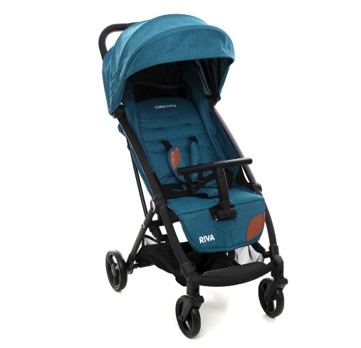 Coto Baby Wózek Spacerowy Riva Len Turkus