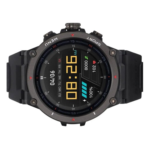 SMARTWATCH GARETT GRS PRO CZARNY