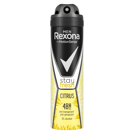 REXONA MEN Citrus antyperspirant w aerozolu 150 ml
