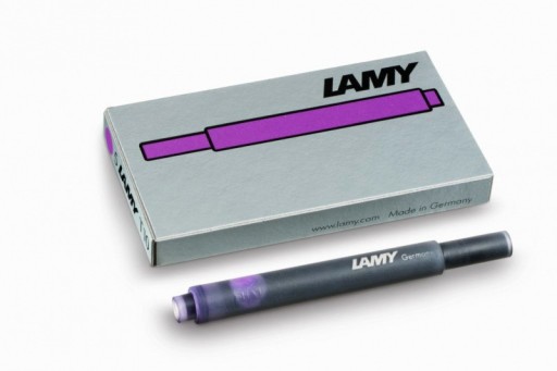 NABOJE DO PIÓR WIECZNYCH LAMY 5 SZTUK FIOLETOWE