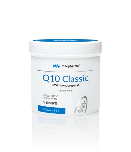 Mito-Pharma Naturalny Koenzym Q10 30 mg Ubichinon MSE 360 kaps Energia ATP