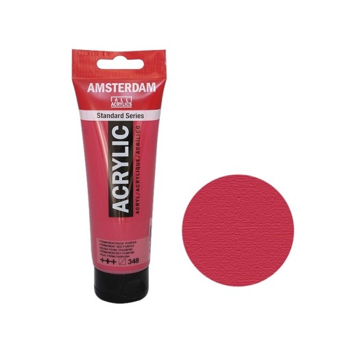 FARBA akrylowa AMSTERDAM 120ml Perm red purple 348