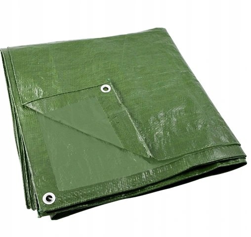 PLANDEKA PŁACHTA MROZOODPORNA 3x5M GRUBA 65 G/M2