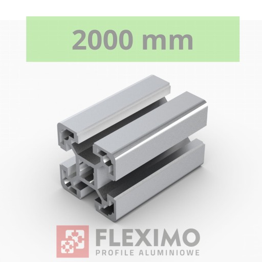 Profil aluminiowy konstrukcyjny 40x40 FB 4040 - odcinek 2000 mm
