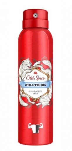 OLD SPICE WOLFTHORN DEO SPRAY 150ml - NOWY