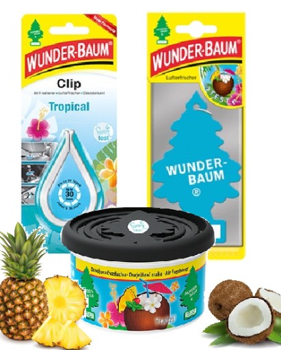 WUNDER BAUM ZAPACH TROPICAL ZAPACHY DO AUTA