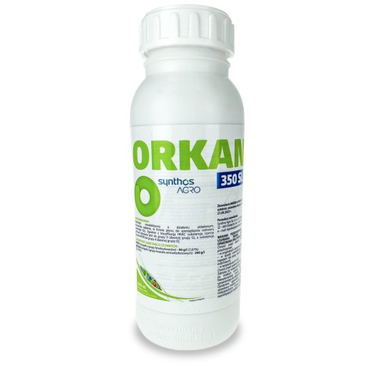 ORKAN 350SL 0,5L ŚRODEK OPRYSK CHWASTOBÓJCZY NA CHWASTY SKRZYP PERZ MNISZEK