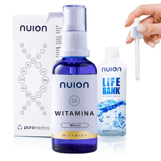 WITAMINA D3 DLA DZIECI W KROPLACH 50ml 190 porcji na ODPORNOŚĆ DZIECKA 50ML