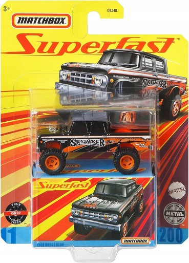 Auto Matchbox GBJ48 Dodge SkyJacker Zoltan OPIS