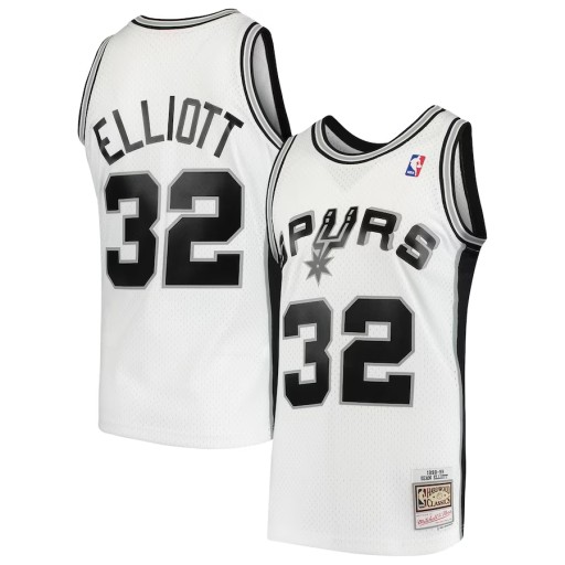 Koszulka do koszykówki Sean Elliott San Antonio Spurs