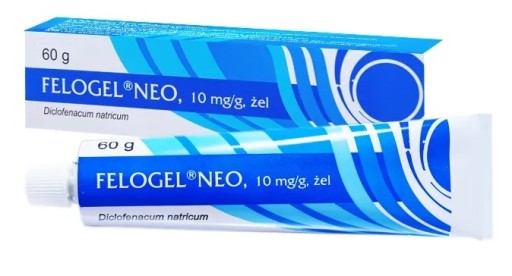 FELOGEL Neo lek żel przeciwbólowy diklofenak 60 g