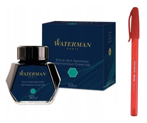 WATERMAN atrament do pióra ZIELONY harmon. green
