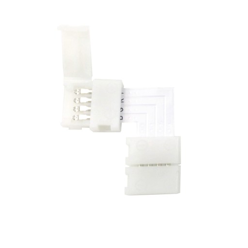 Złączka Kątowa Do Taśma LED RGB Łącznik 10mm 4pin