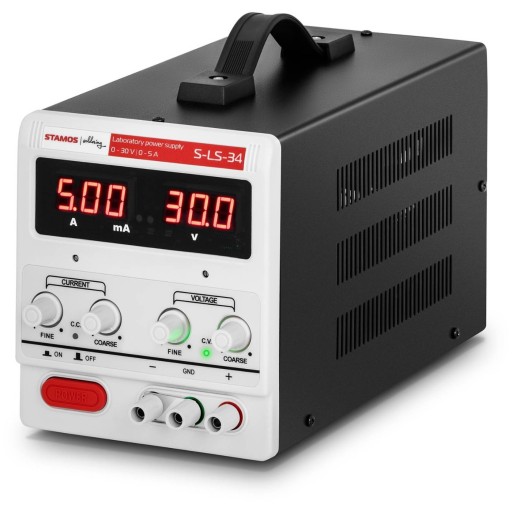 ZASILACZ LABORATORYJNY REGULOWANY 0-5A 0-30V LED